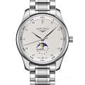 Longines Longines Master Collection L2.919.4.77.6  L29194776 механические мужские часы серебристый циферблат, браслет нержавеющая сталь — вид спереди